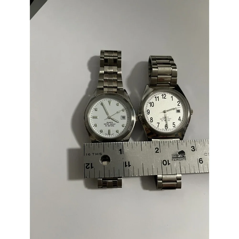 Two‎ Embassy by Gruen Mens Sample Day Date Watches Unsure if working